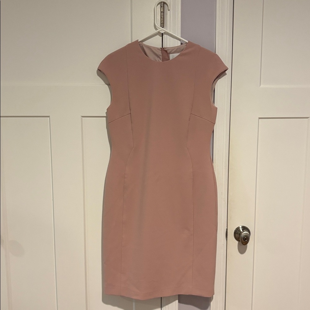 LK Bennett Soft Pink Shift Dress - Perfect Condition